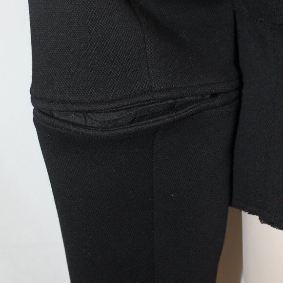 Sosken Studios GOBIN - Neoprene Short Jacket Black open front women's Size 3 - Picture 5 of 9